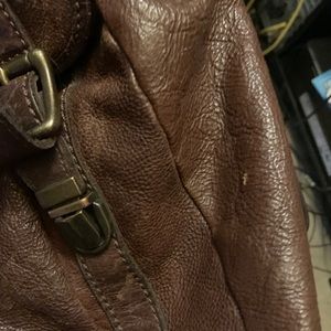 Leather bag